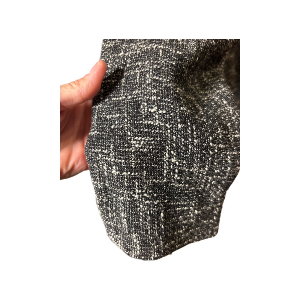✨NWT Talbots Black & White Tweed Blazer with Grosgrain Trim - Classic Chic!✨ - Picture 11 of 15